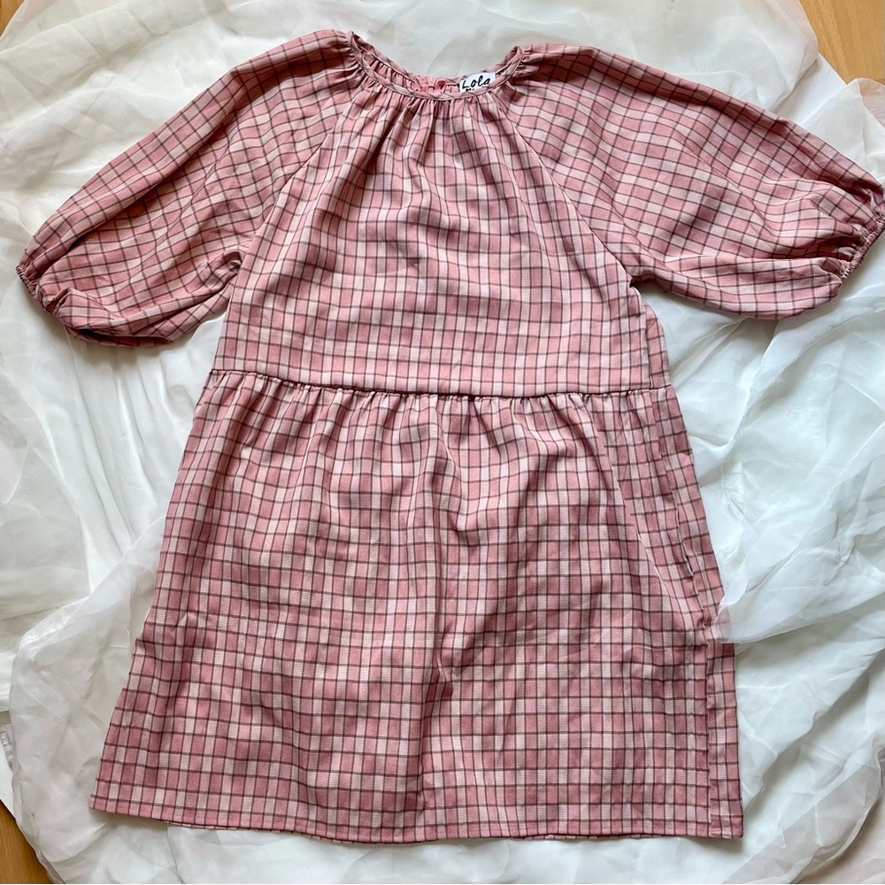 Lola May Pink Baby Doll Dress